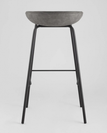 Стул барный Stool Group Beetle Lite PU серый 2 шт