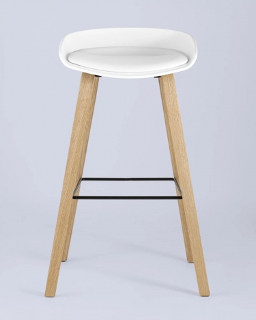 Стул барный Stool Group LIBRA SOFT БЕЛЫЙ 2 шт