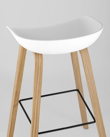 Стул барный Stool Group LIBRA БЕЛЫЙ 2 шт