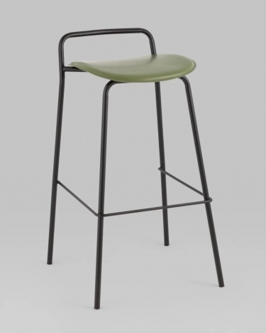 Стул барный Stool Group Mantis экокожа зеленый