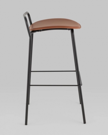 Стул барный Stool Group Mantis экокожа коричневый