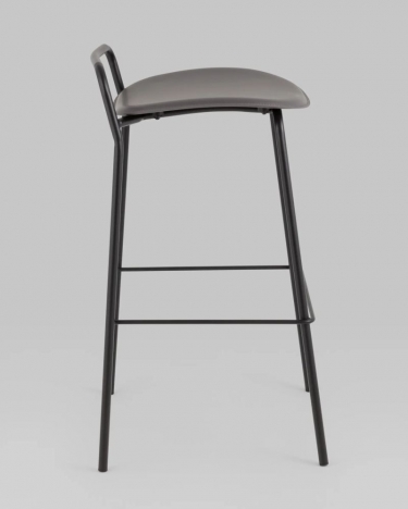 Стул барный Stool Group Mantis экокожа темно-серый