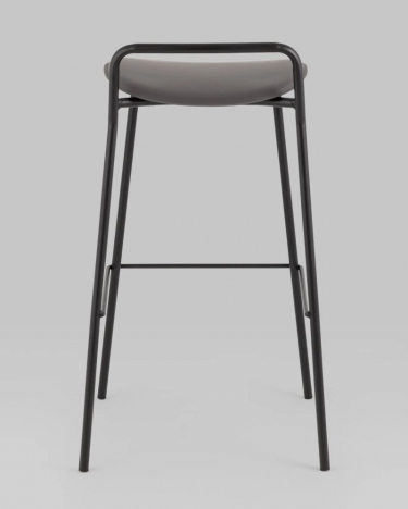 Стул барный Stool Group Mantis экокожа темно-серый