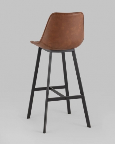 Стул барный Stool Group TEXAS экокожа Коричневый