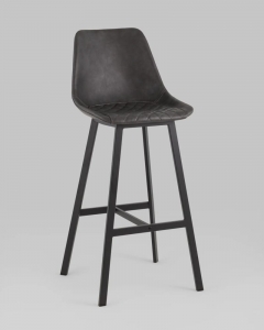 Стул барный Stool Group TEXAS экокожа Серый