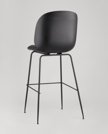 Стул барный Stool Group Beetle PU со спинкой серый 2 шт