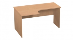 Стол компьютерный угловой Альтерна Р.РС-14 левый Крафт белый