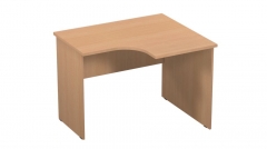 Стол компьютерный угловой Альтерна Р.РС-10 правый Крафт белый