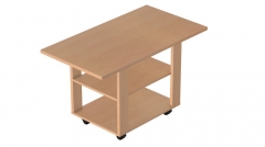 Стол журнальный Альтерна Р.СЖ Крафт белый