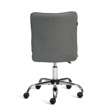 Кресло Tetchair ONE флок , серый, 29