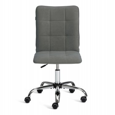Кресло Tetchair ONE флок , серый, 29