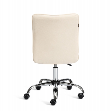 Кресло Tetchair ONE флок , молочный, 4