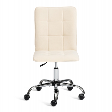 Кресло Tetchair ONE флок , молочный, 4