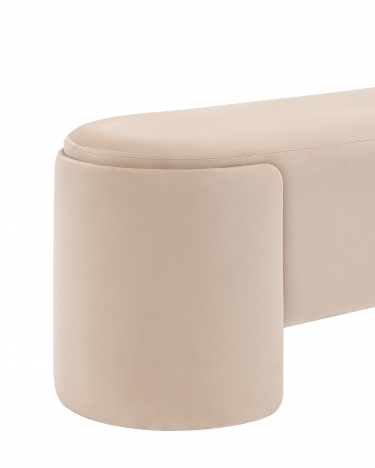 Банкетка Stool Group Taks велюр Молочный