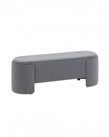 Банкетка Stool Group Taks велюр Серый