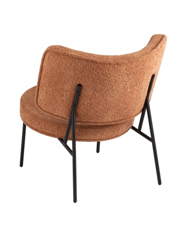 Кресло Stool Group District Lounge букле Терракотовый