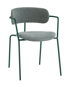 Стул Stool Group Дженни букле зеленый каркас зеленый полуглянцевый муар