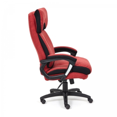 Кресло Tetchair DUKE ткань, красный/черный, MJ190-11/TW-11