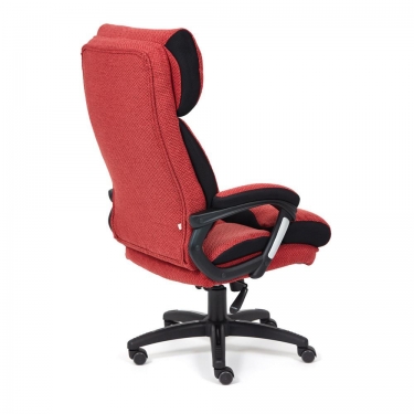 Кресло Tetchair DUKE ткань, красный/черный, MJ190-11/TW-11