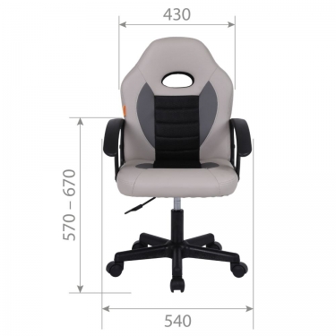 Детское кресло Chairman CHAIRMAN KIDS 111 Красный-черный