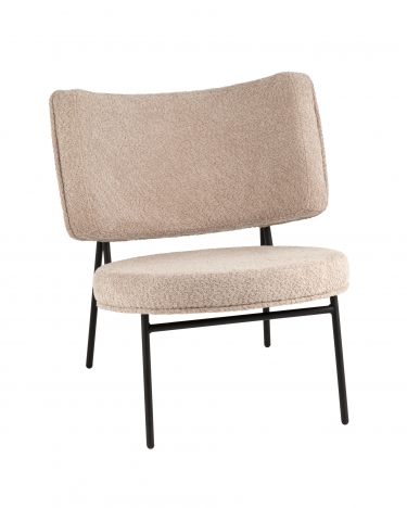 Кресло Stool Group District Lounge букле Капучино