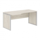 Стол письменный левый Skyland XTEN-QP XQPCET 169 L Сосна Эдмонт Серый