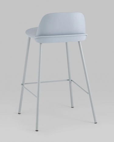 Стул полубарный Stool Group Mist ПБ серо-голубой 4 шт