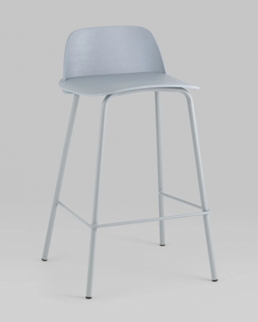 Стул полубарный Stool Group Mist ПБ серо-голубой 4 шт