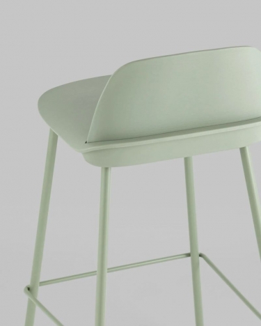 Стул полубарный Stool Group Mist ПБ серо-зеленый 4 шт