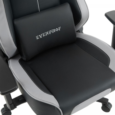 Кресло геймерское Everprof Everprof Rapid Экокожа Серый
