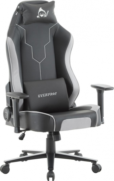 Кресло геймерское Everprof Everprof Rapid Экокожа Серый