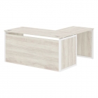 Стол письменный угловой левый Skyland XTEN-QP XQPCT 1615H L Сосна Эдмонт Белый