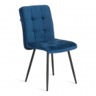 Стул обеденый Tetchair Medeo велюр, 47х56х89, Blue синий