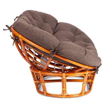 Диван Tetchair MAMASAN/МАМАСАН 23/02 W /с подушкой/ подушка 182х119 см, 169х102х80 см, Honey мед, ткань, коричневый, 3М7-147