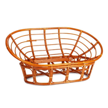 Диван Tetchair MAMASAN/МАМАСАН 23/02 W /с подушкой/ подушка 182х119 см, 169х102х80 см, Honey мед, ткань, коричневый, 3М7-147