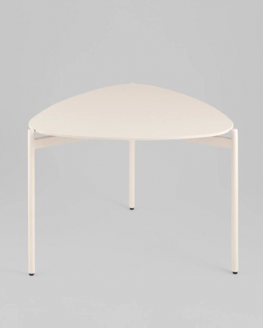 Журнальный столик Stool Group Erida керамика кремовый