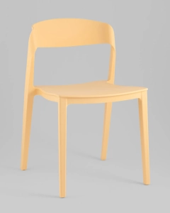 Стул Stool Group Moris пластик бледно-желтый