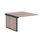 Стол промежуточный для рабочей станции Skyland XTEN-QP XQPIWST 1214 Дуб Сонома Антрацит