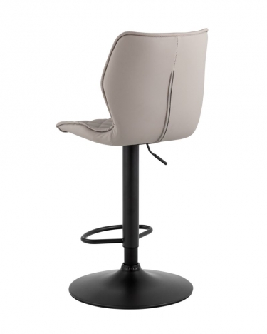 Стул барный Stool Group Dome экокожа серый