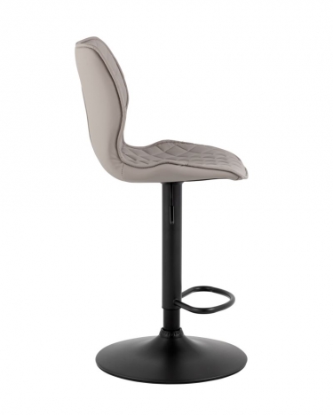 Стул барный Stool Group Dome экокожа серый 2 шт