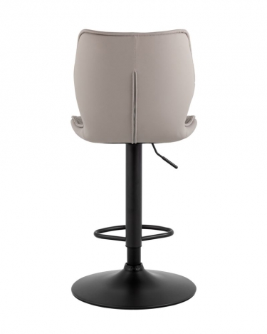 Стул барный Stool Group Dome экокожа серый 2 шт