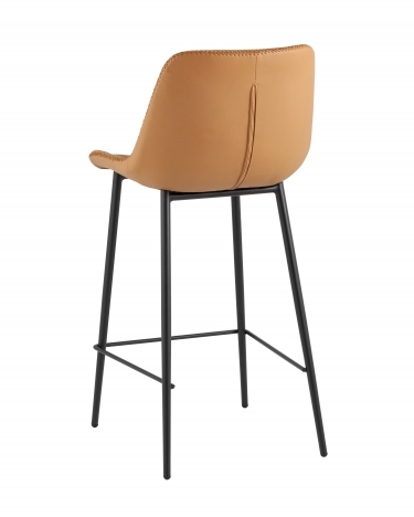 Стул барный Stool Group Arch экокожа коричневый
