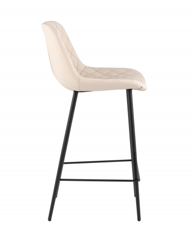 Стул барный Stool Group Arch экокожа светло-серый
