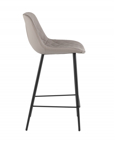 Стул барный Stool Group Arch экокожа серый