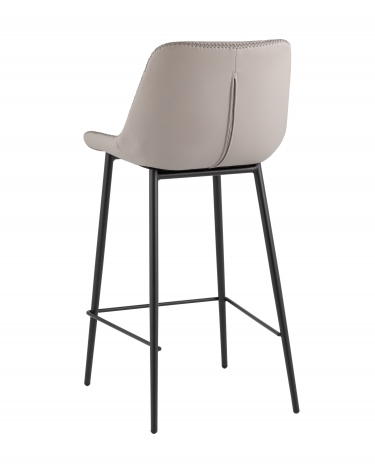Стул барный Stool Group Arch экокожа серый