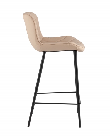 Стул барный Stool Group Vault экокожа бежевый