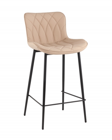 Стул барный Stool Group Vault экокожа бежевый
