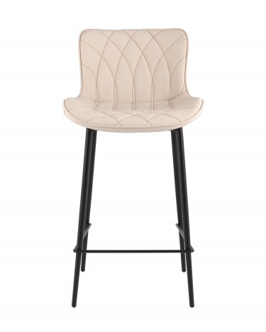 Стул барный Stool Group Vault экокожа светло-серый