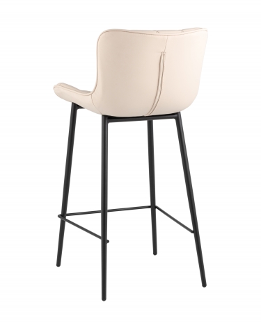 Стул барный Stool Group Vault экокожа светло-серый