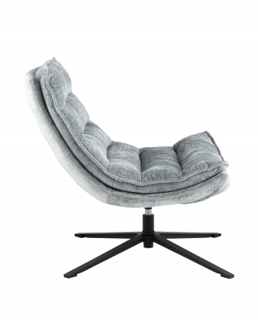Кресло лаунж Stool Group Lazy серый